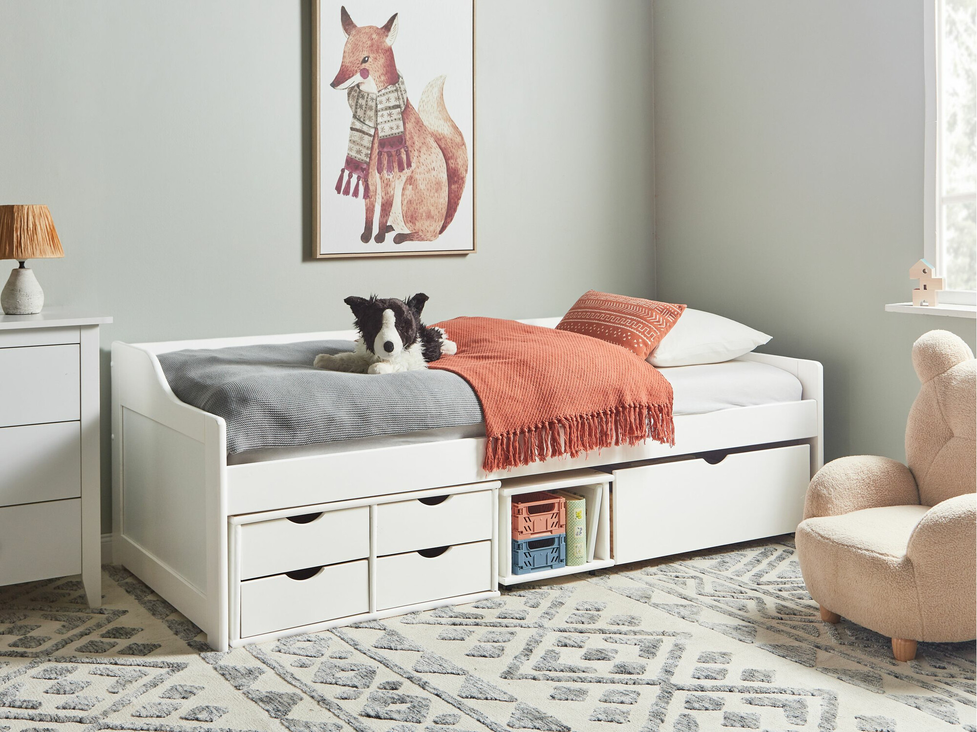 Voodi Berwyn 2272 (Valge)