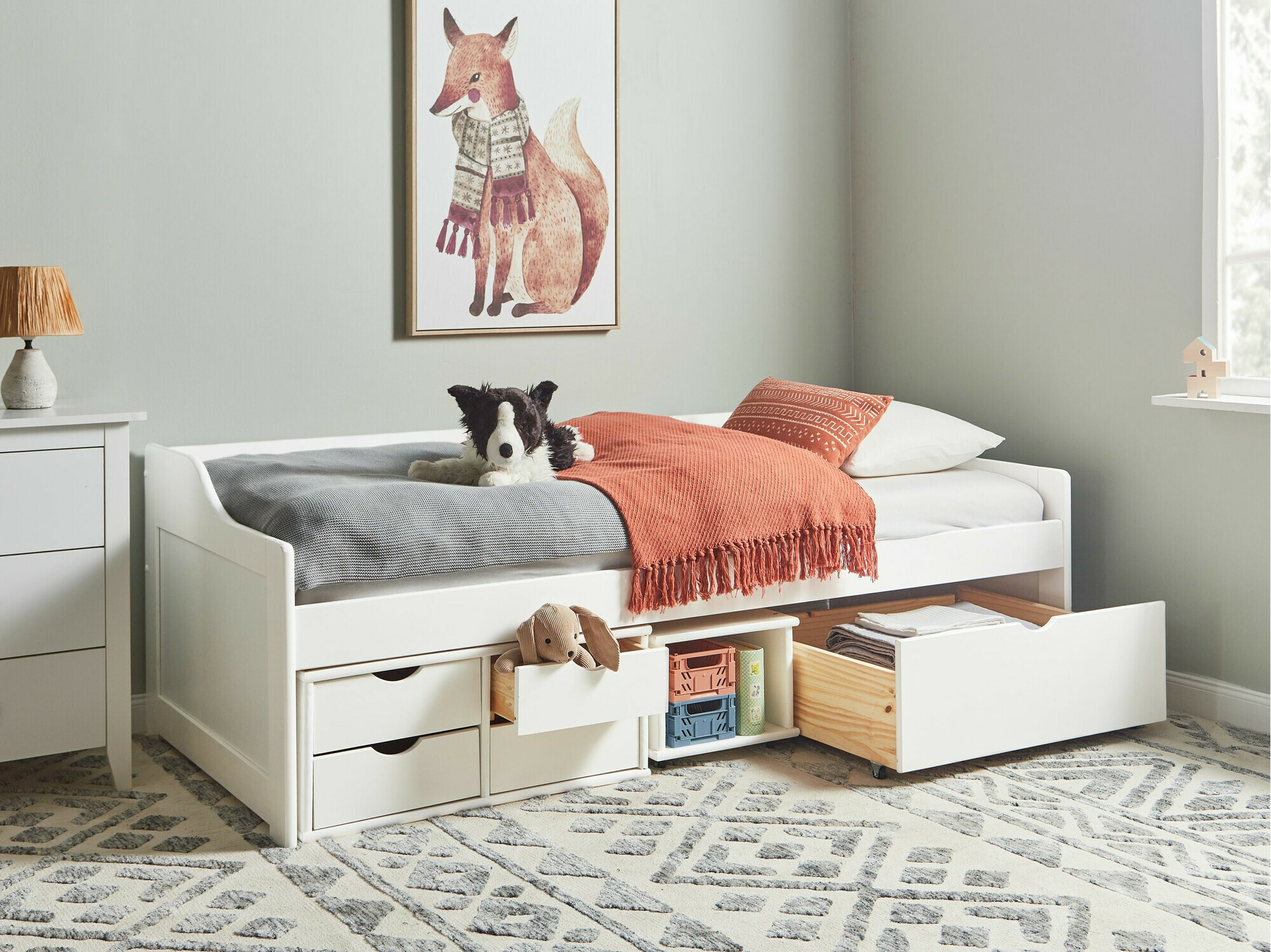 Voodi Berwyn 2272 (Valge)