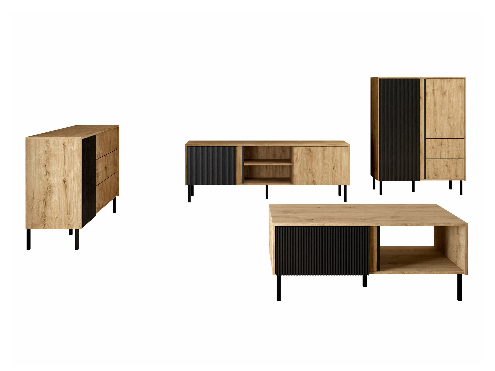 Elutoa komplekt Lumiri 108 (Tamm + Must)