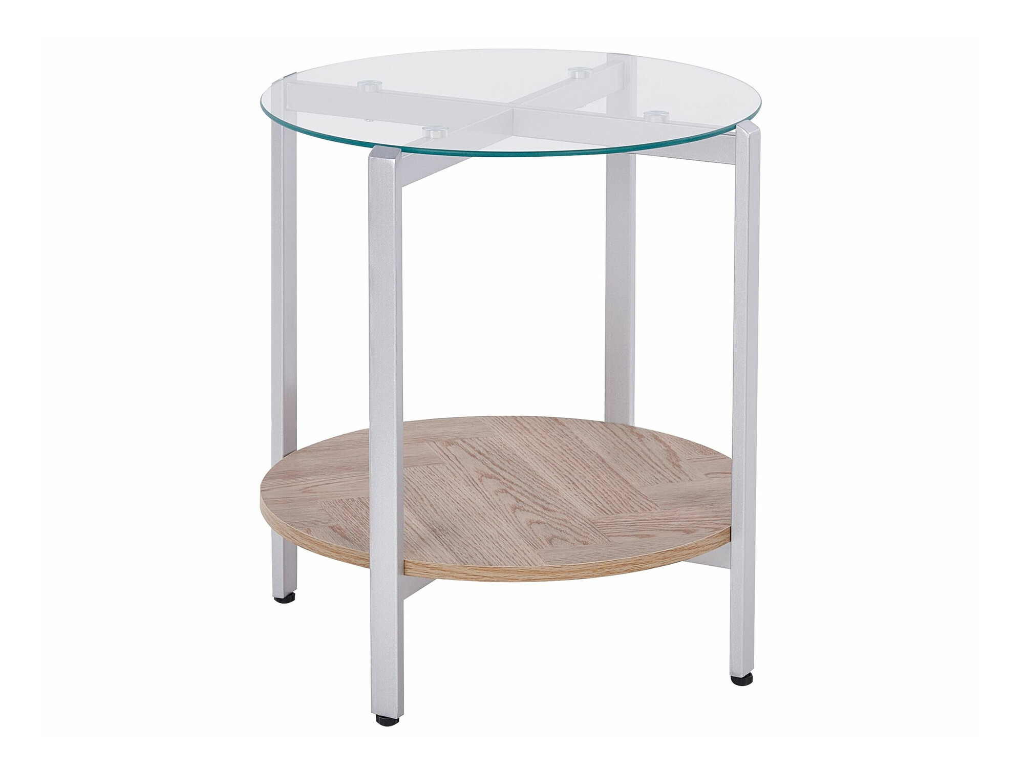 Külglaud Berwyn 2277 (Hõbedane + Ere puit)