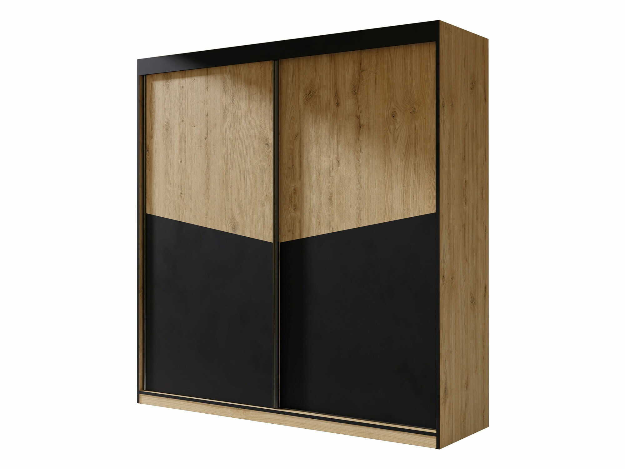 Riidekapp Tenreme 100 (Tamm + Must)