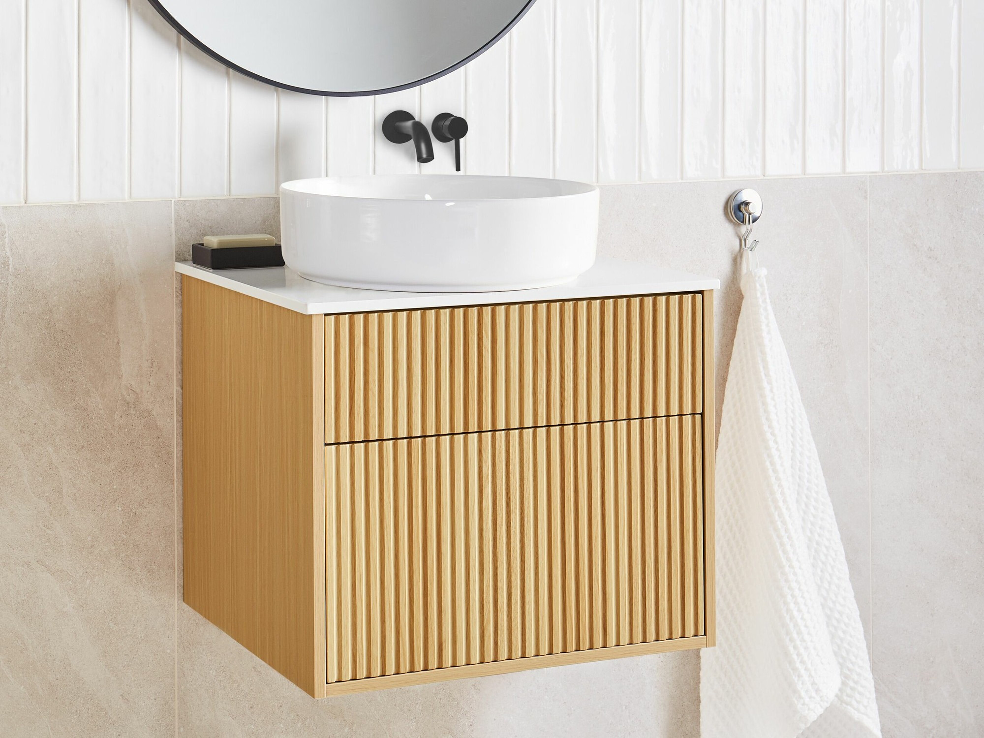 Vannitoa põrandakapp kraanikausile Berwyn 2286