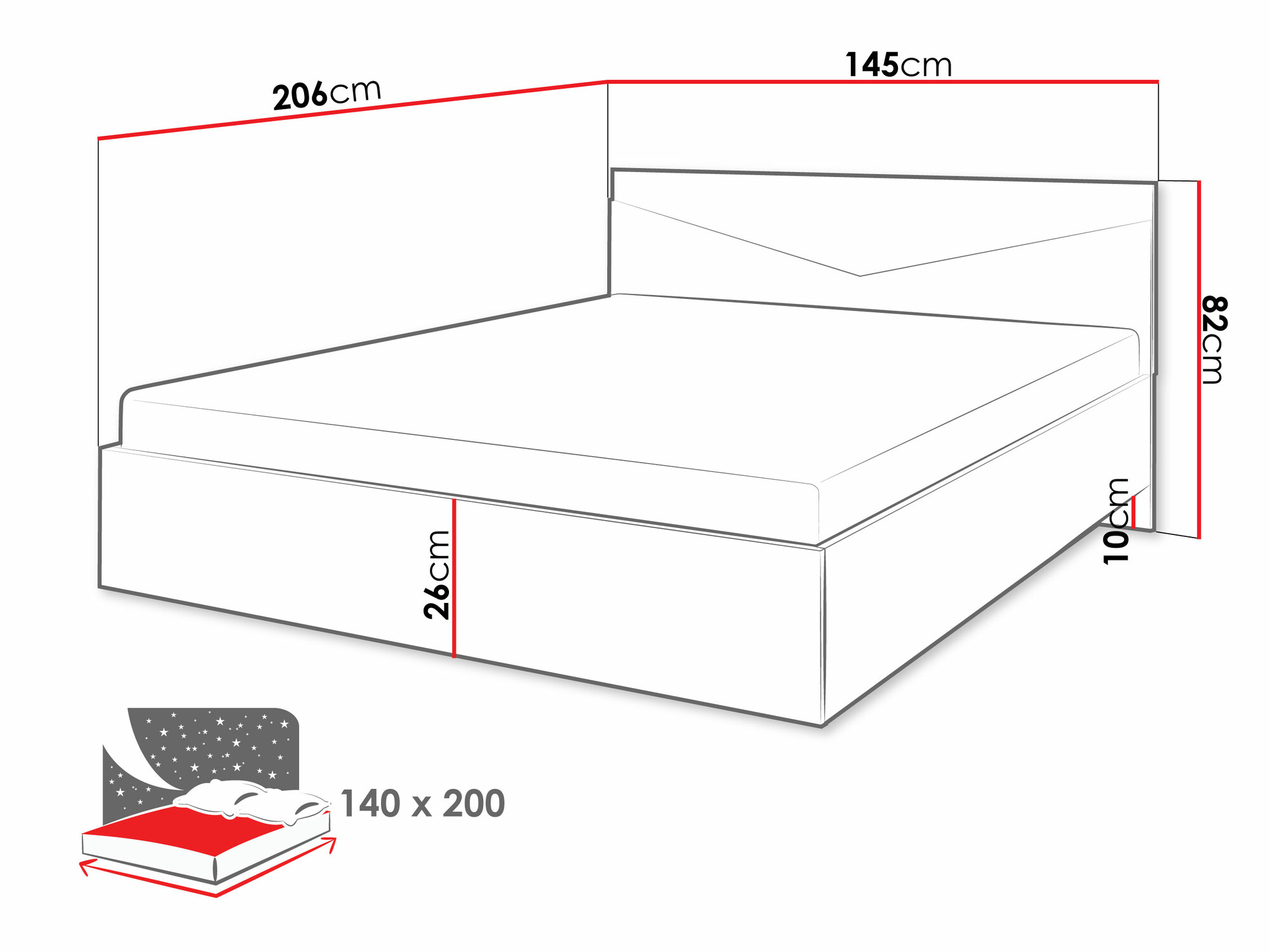 Voodi Tenreme 107 (Tamm + Must)