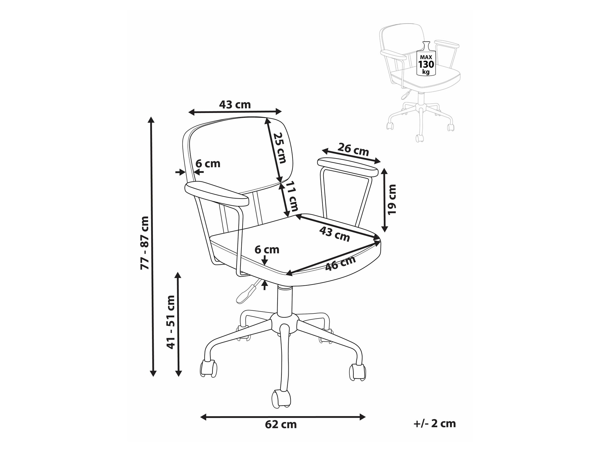 Kontoritool Berwyn 929 (Roheline)