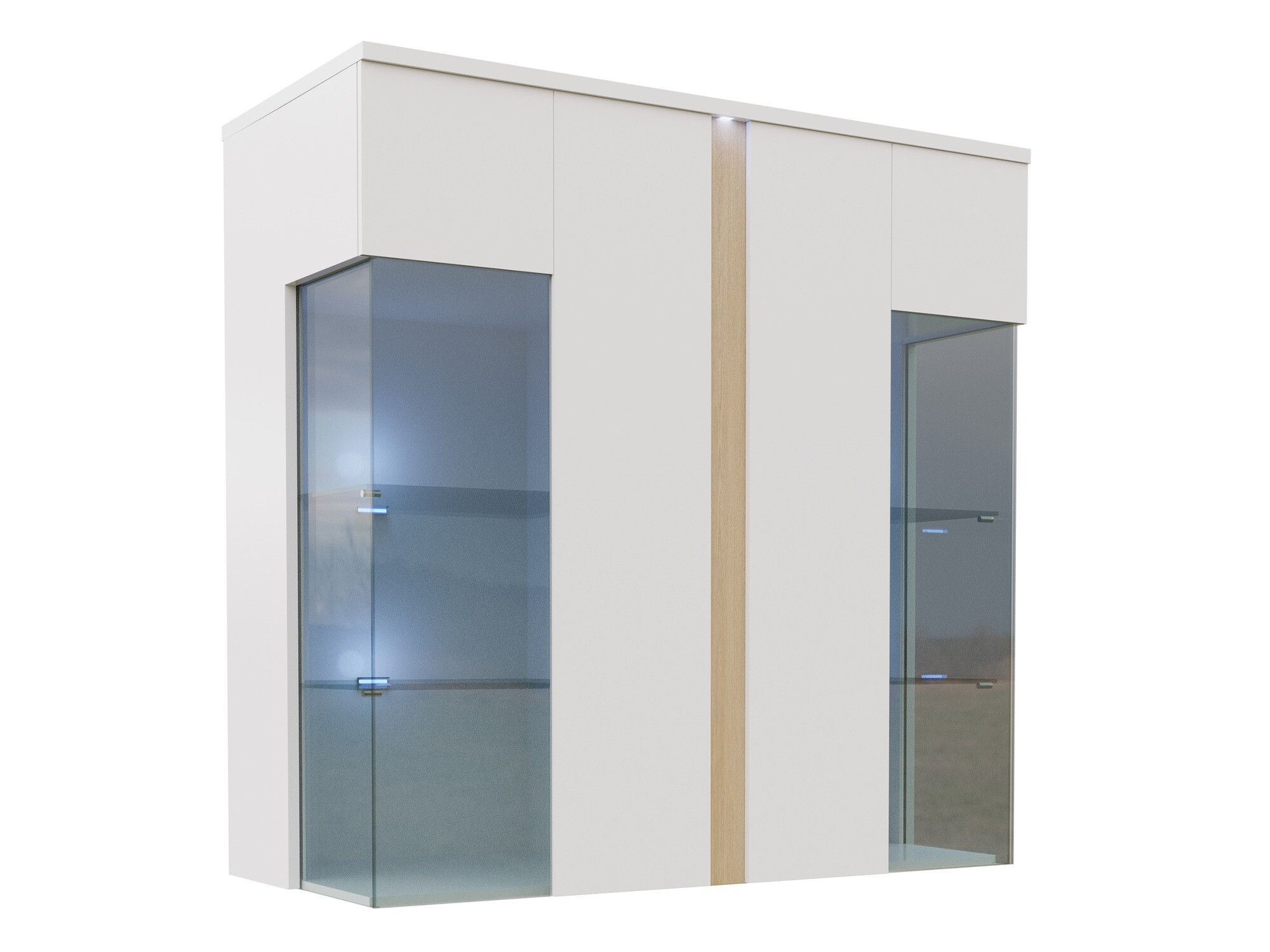 Kapp Florem III (Valge + Läikiv valge + Ere puit)