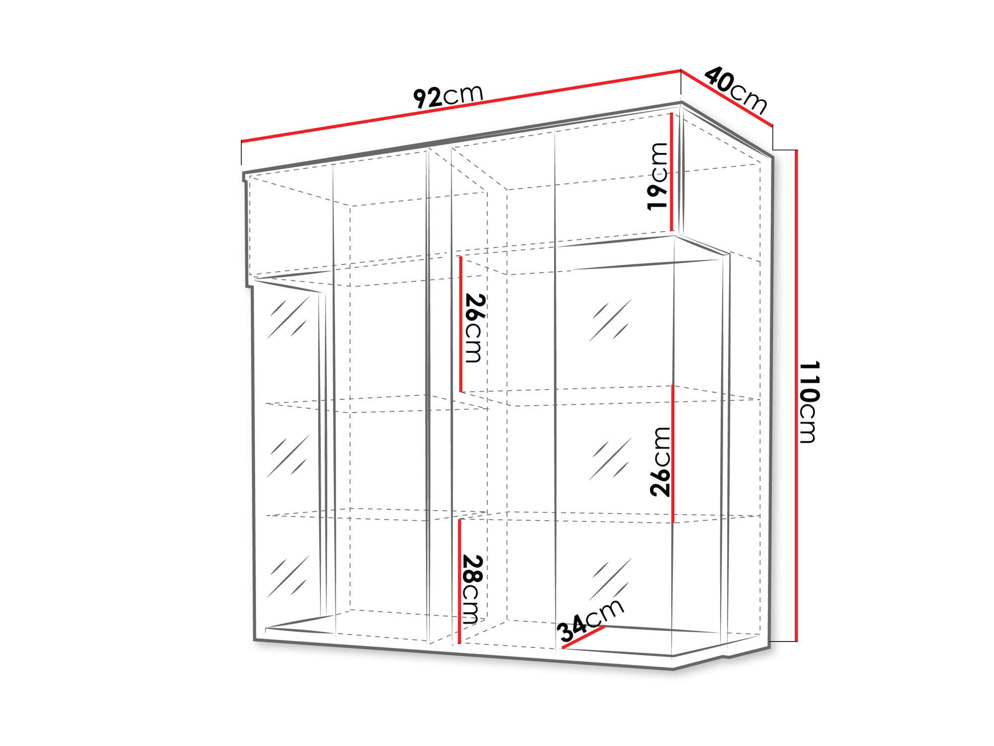 Kapp Florem III (Valge + Läikiv valge + Ere puit)