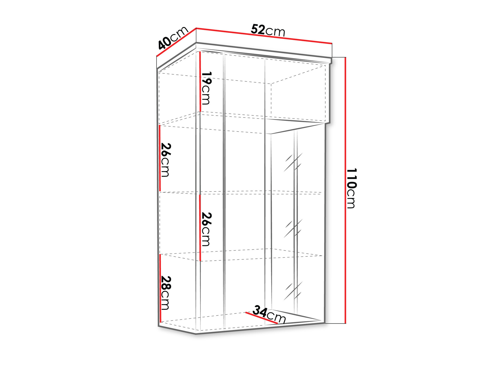 Seinakapp Livseri 105 (Valge + Läikiv valge)