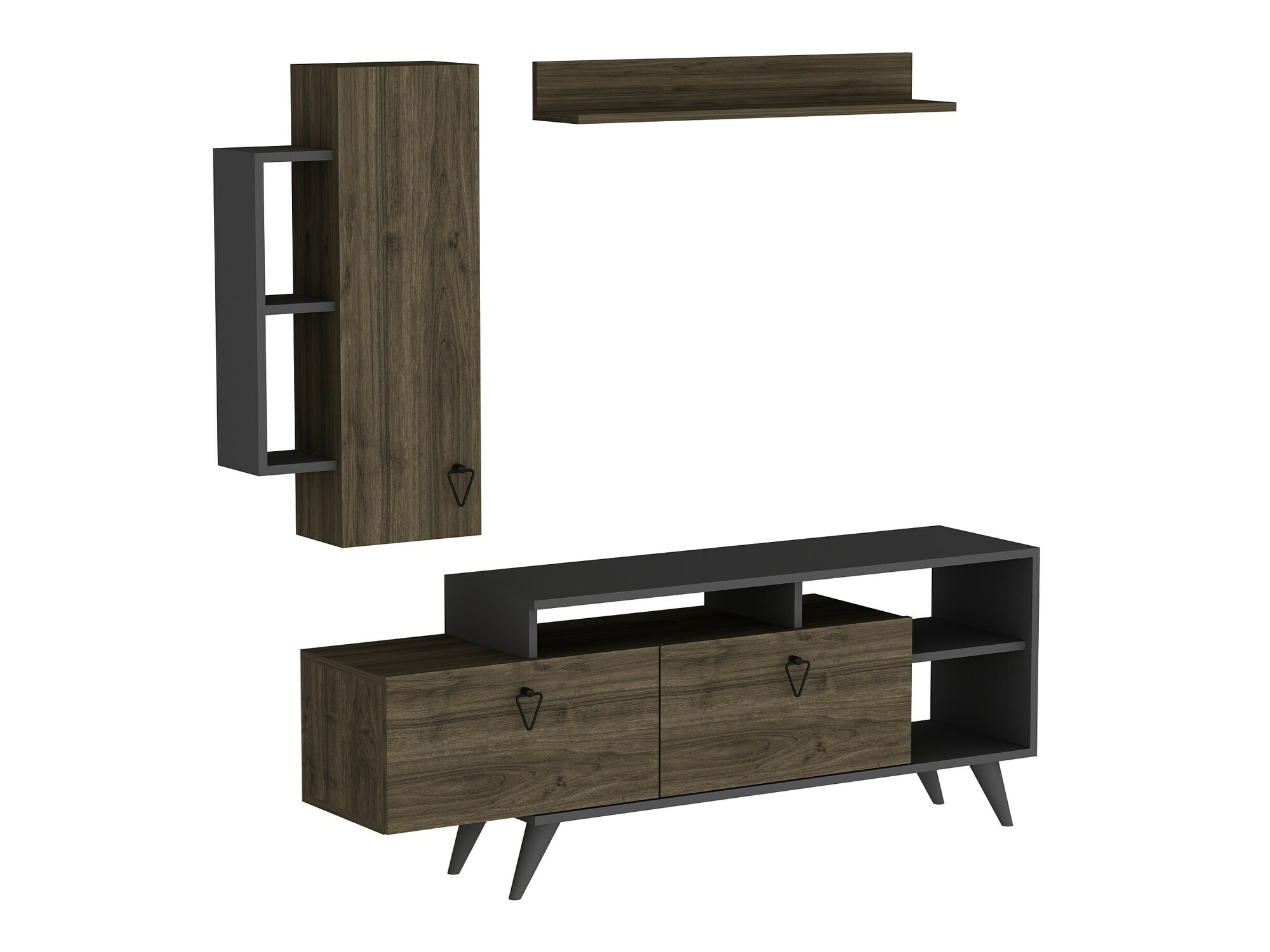 Elutoa komplekt Kailua 2294 (Antratsiit + Pähkel)