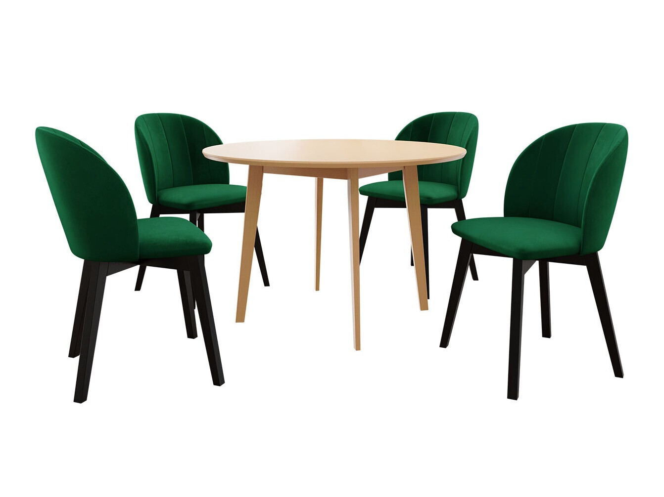 Söögitoakomplekt Racine 136 (Pruun)