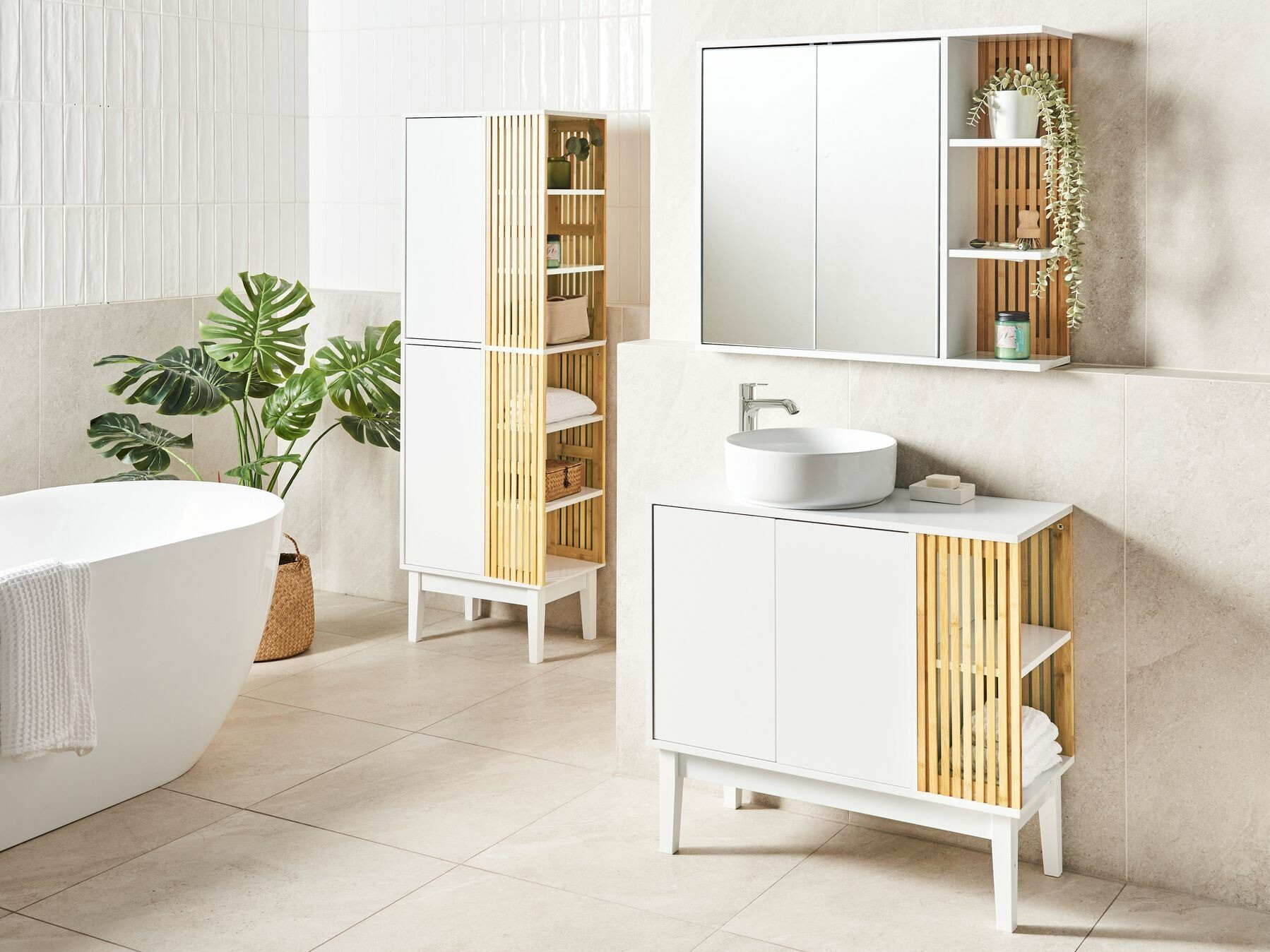 Vannitoa põrandakapp kraanikausile Berwyn 2340