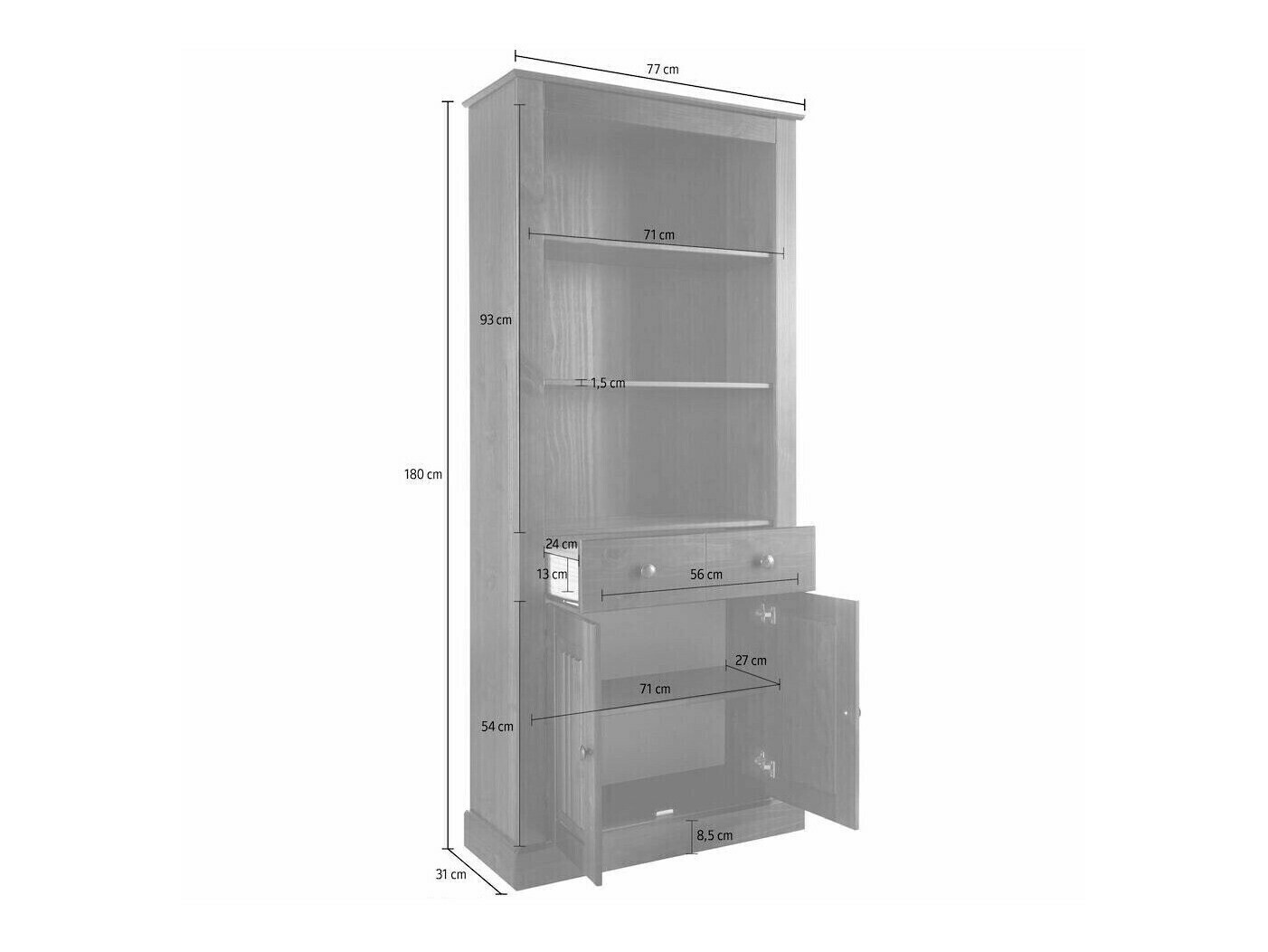 Riiul Caltola 108 (Valge)