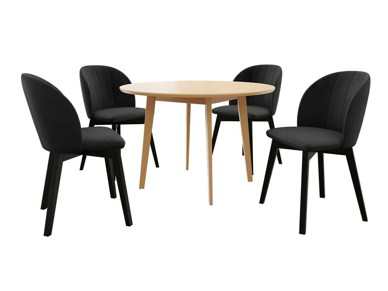 Söögitoakomplekt Racine 136 (Pruun)