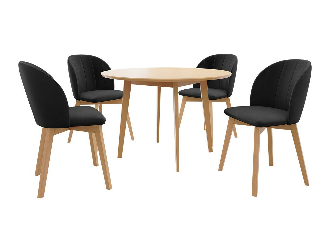 Söögitoakomplekt Racine 136 (Pruun)