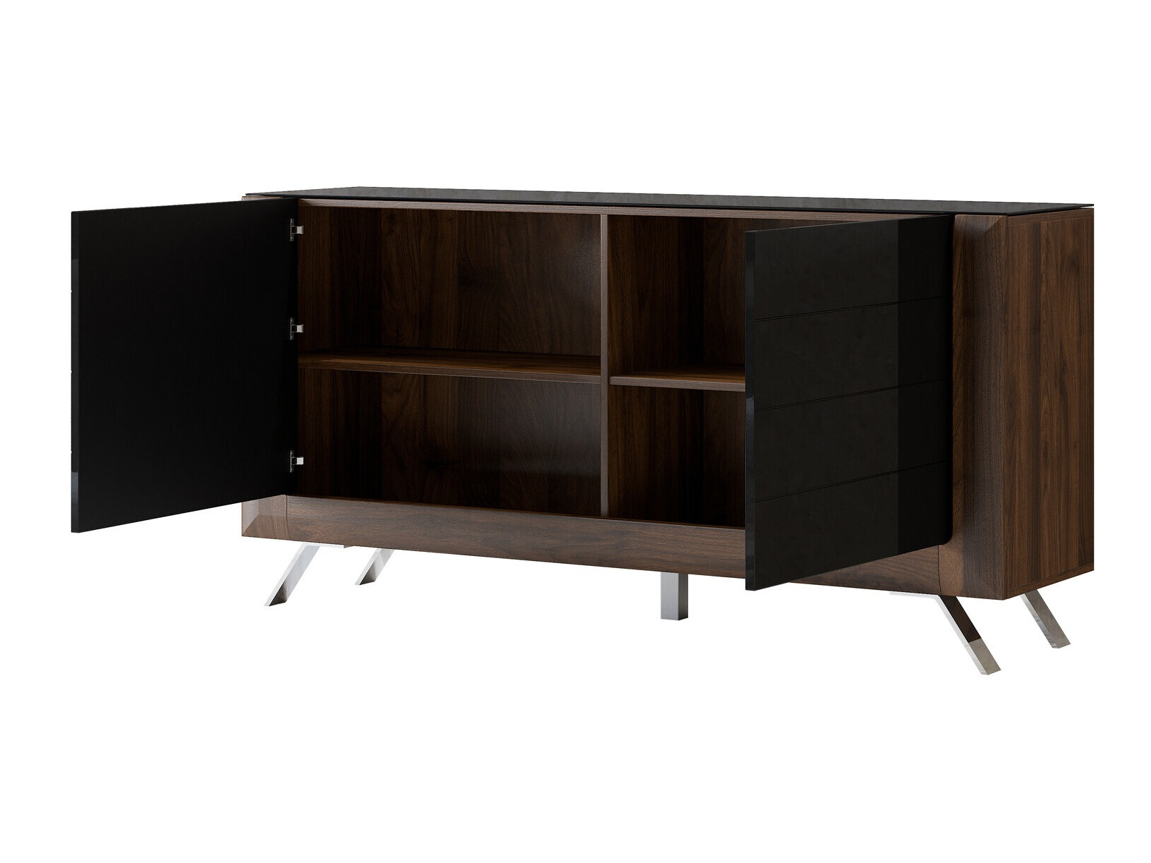 Kapp Sovera 107 (Pähkel + Läikiv must)