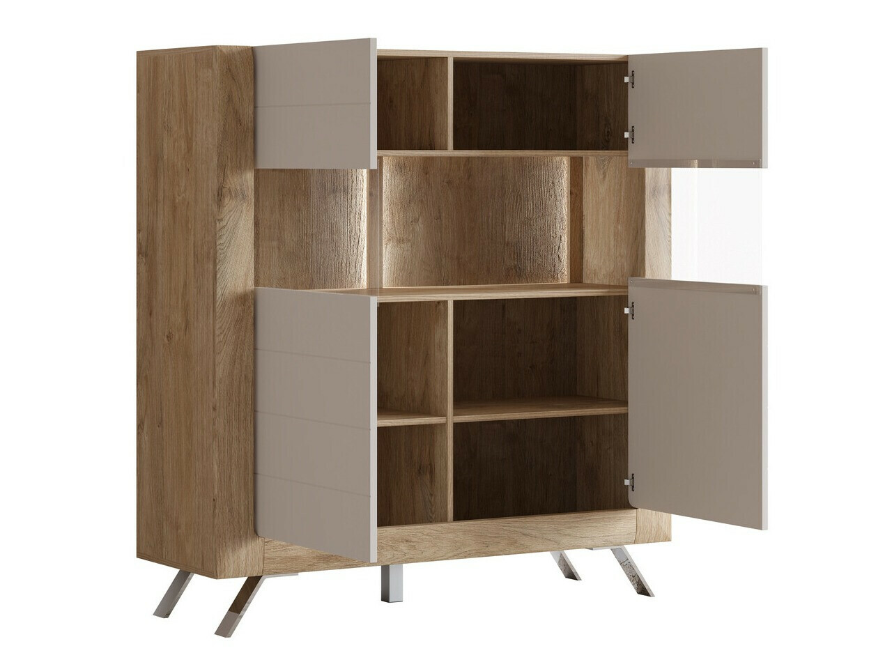 Riiul Sovera 106 (Golden Oak + Kašmiir)