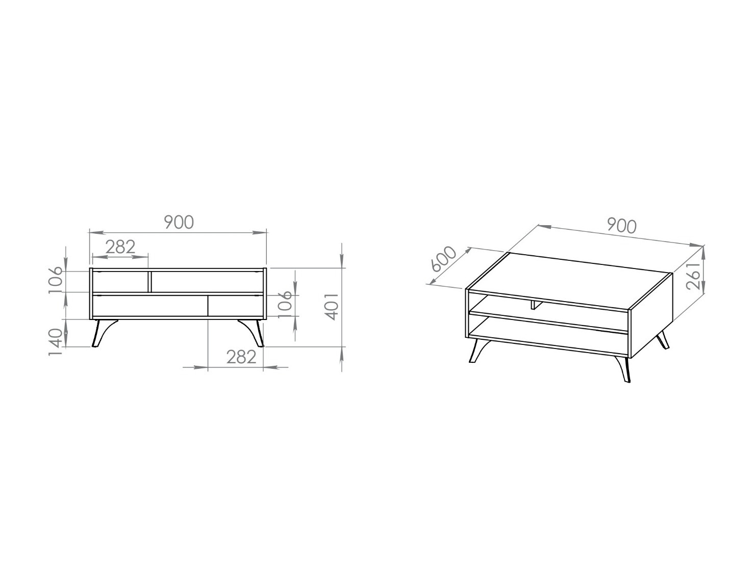 Diivanilaud Verenoa 104