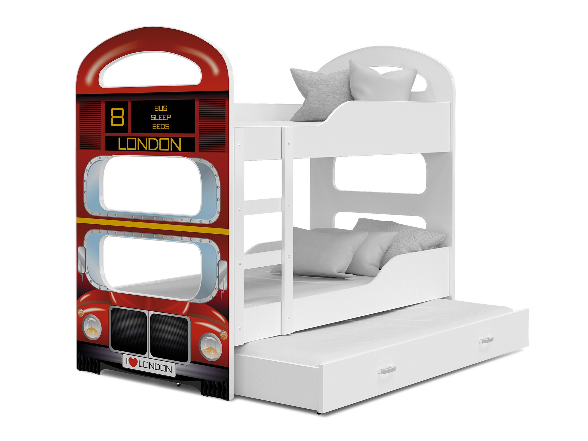 Narivoodi Aurora 116 (Valge + Punane)