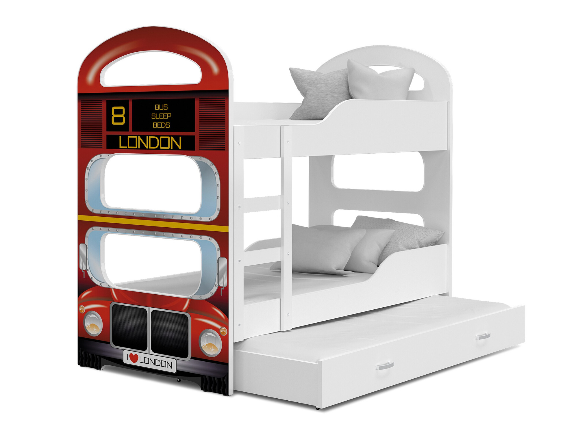 Narivoodi Aurora 116 (Valge + Punane)