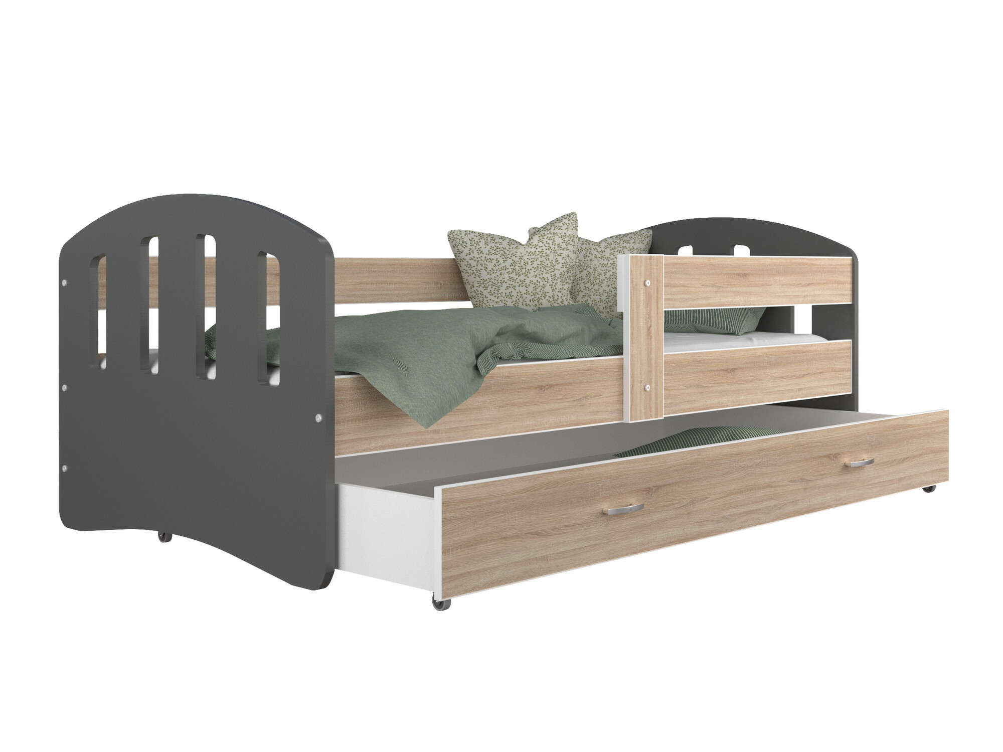 Voodi Aurora 134 (Sonoma tamm)