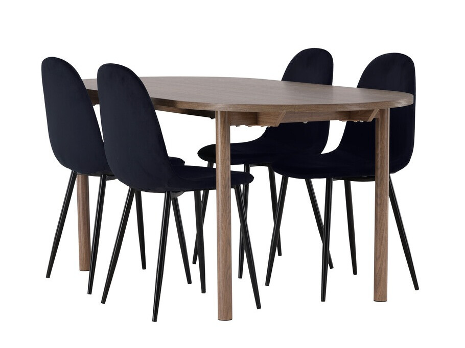 Söögitoakomplekt Dallas 4612 (Pruun)