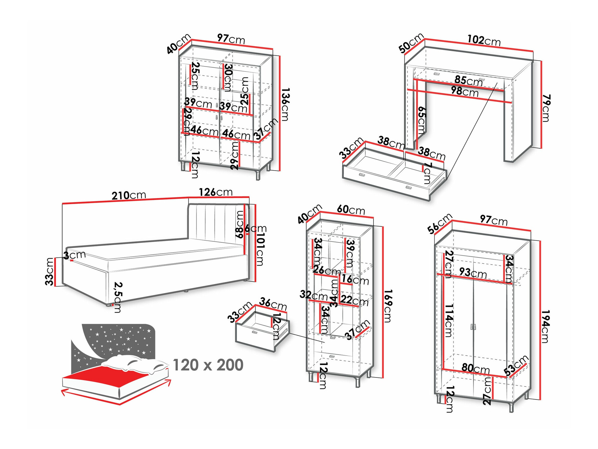 Magamistoakomplekt Mormavu 116 (Kašmiir)