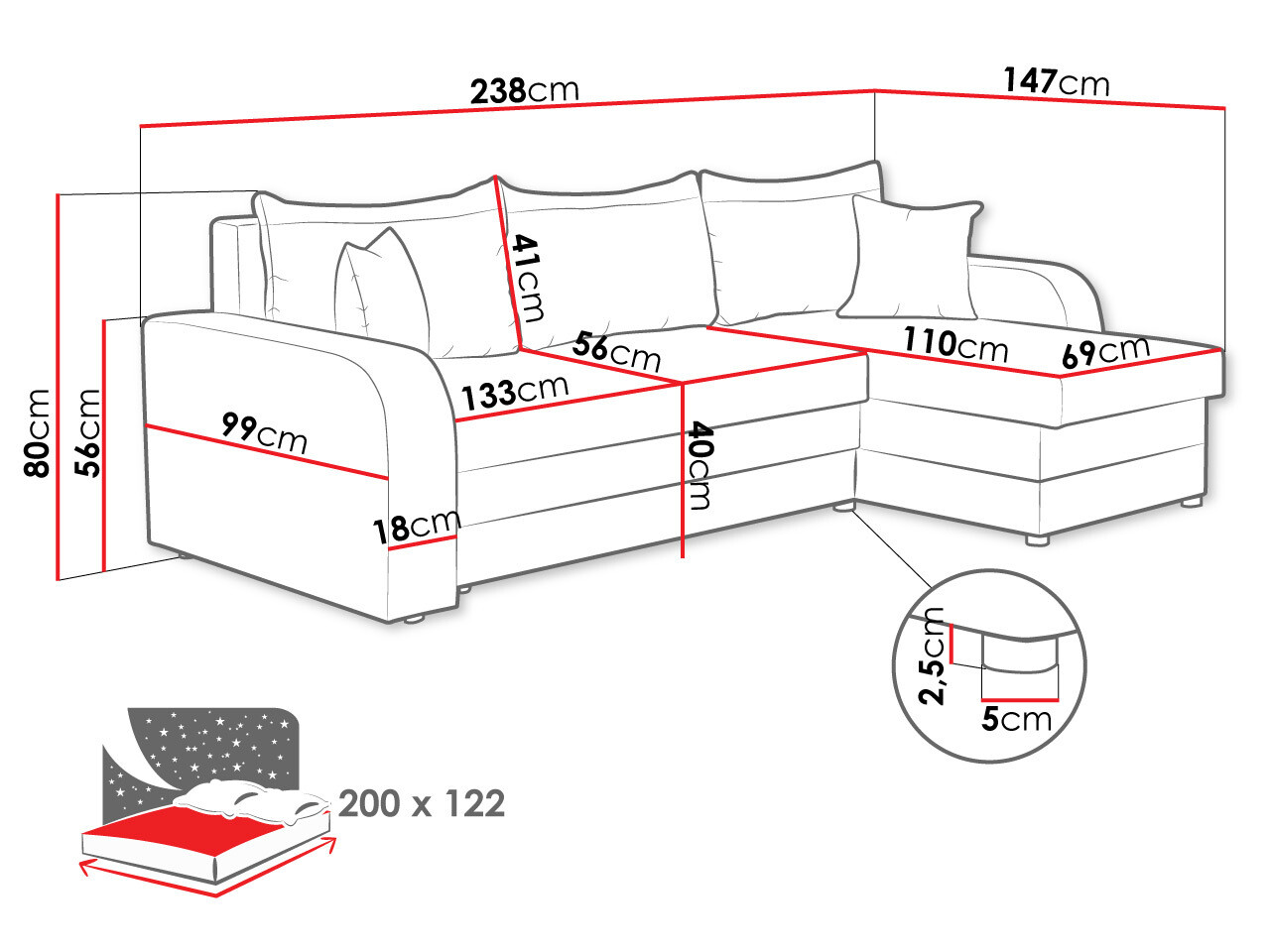 Nurgadiivan Comfivo 135 (Enzo 162 + Rain 14)