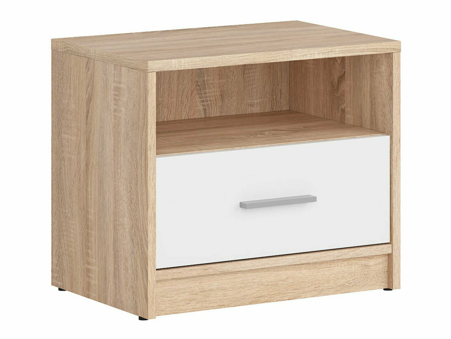 Öökapp Novsore 102 (Valge + Sonoma tamm)