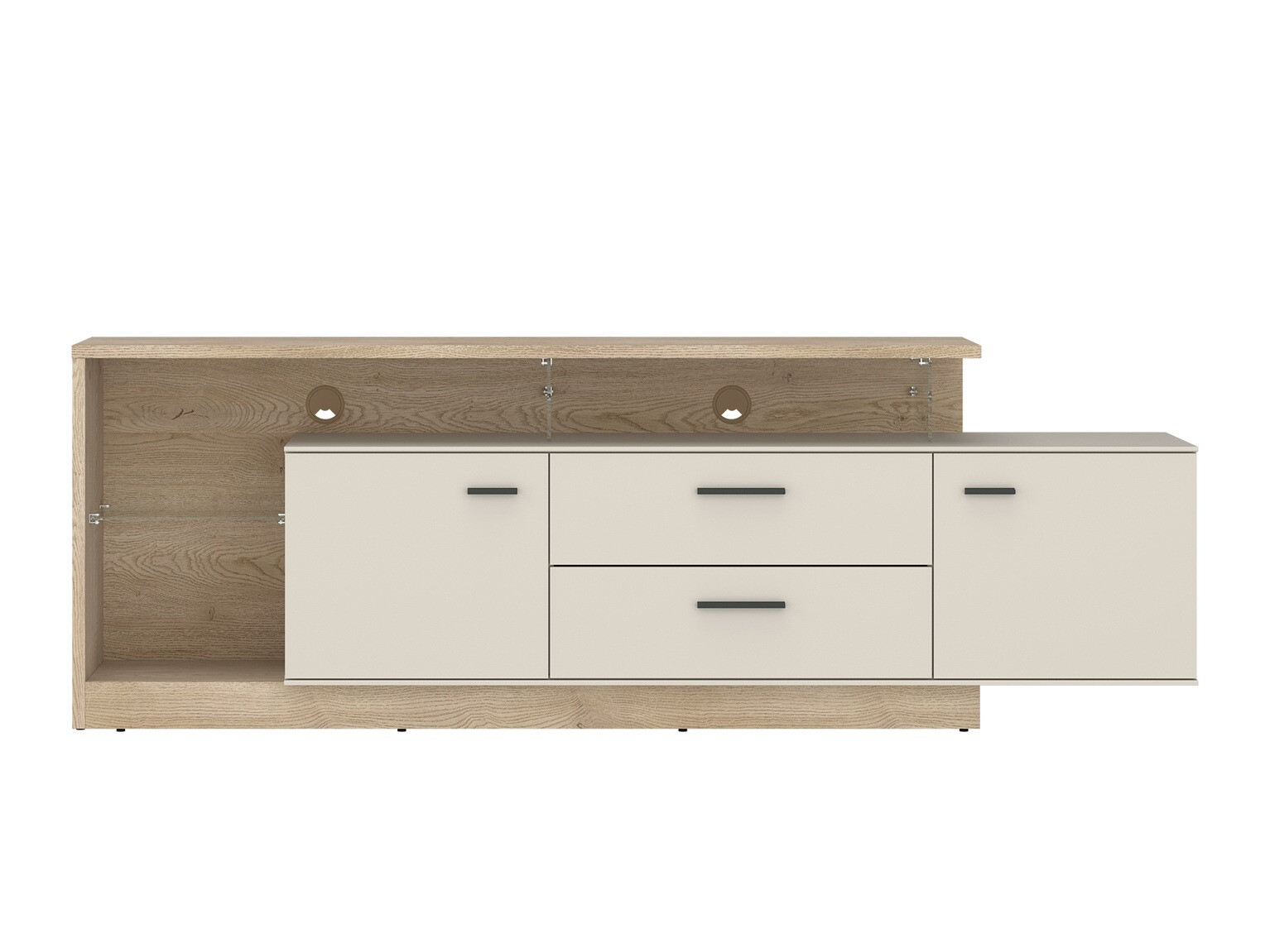 TV-alus Ontario 137 (Sonoma tamm + Kašmiir)