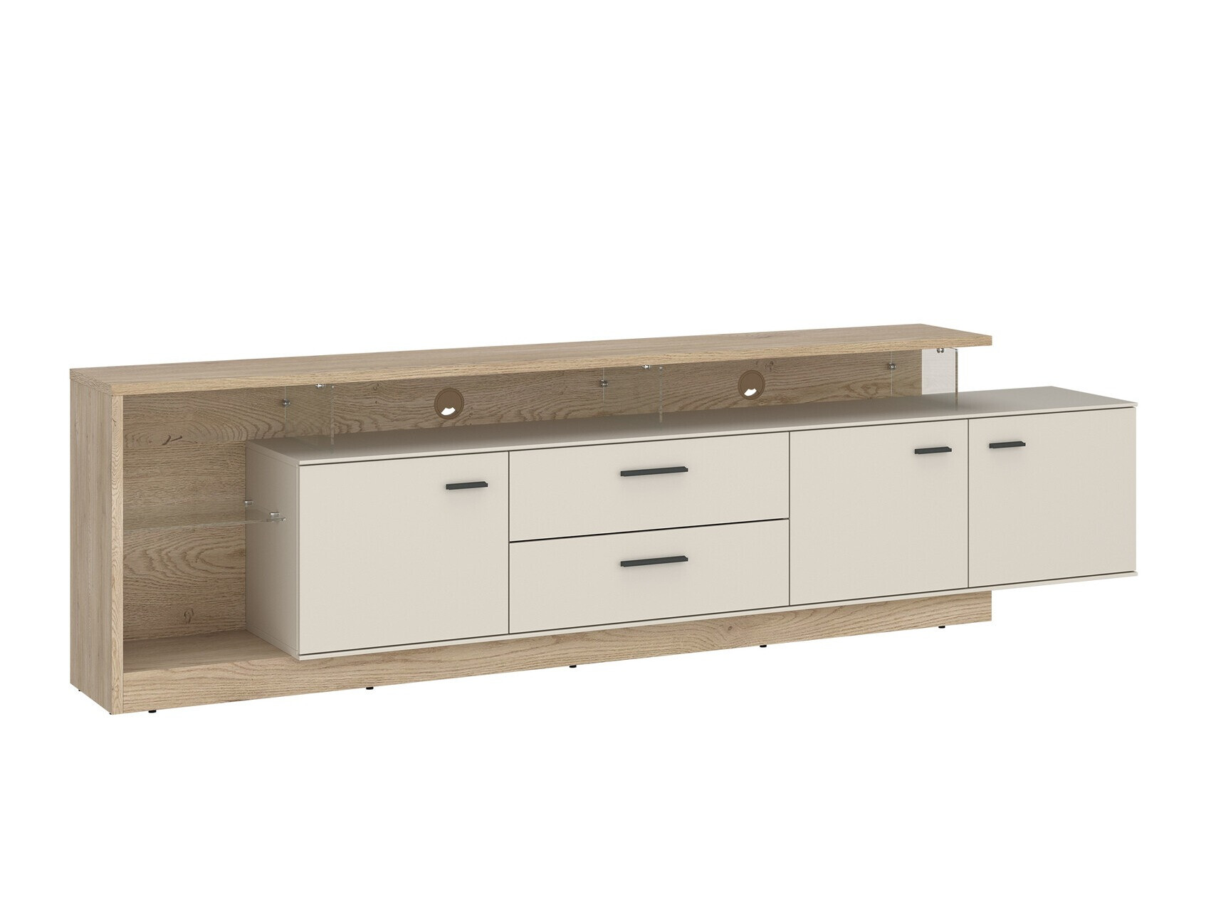 TV-alus Ontario 138 (Sonoma tamm + Kašmiir)