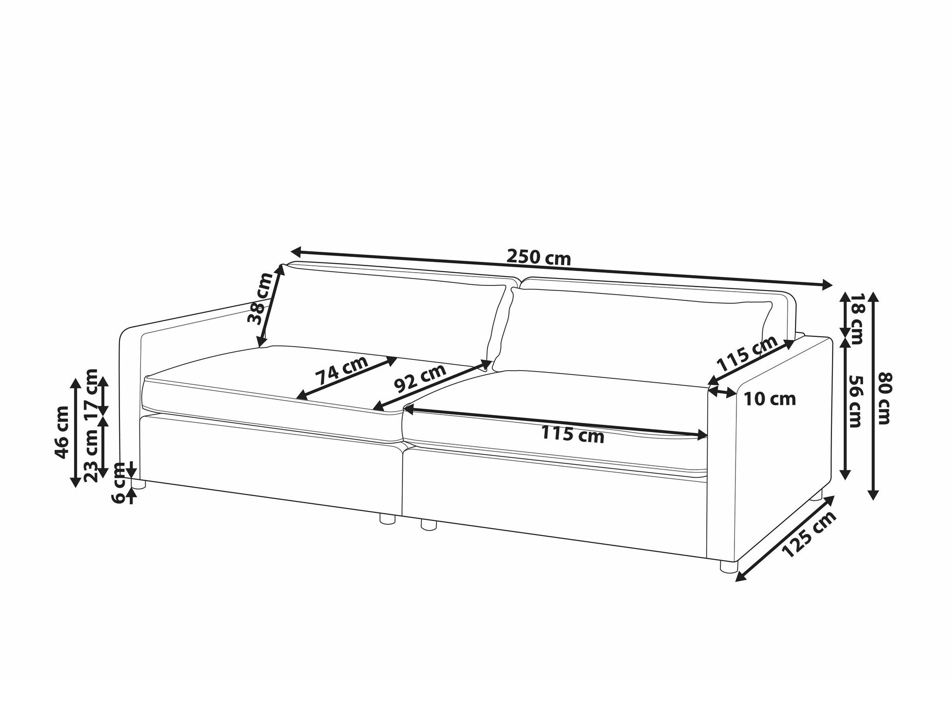 Diivan Berwyn 2374 (Hall)