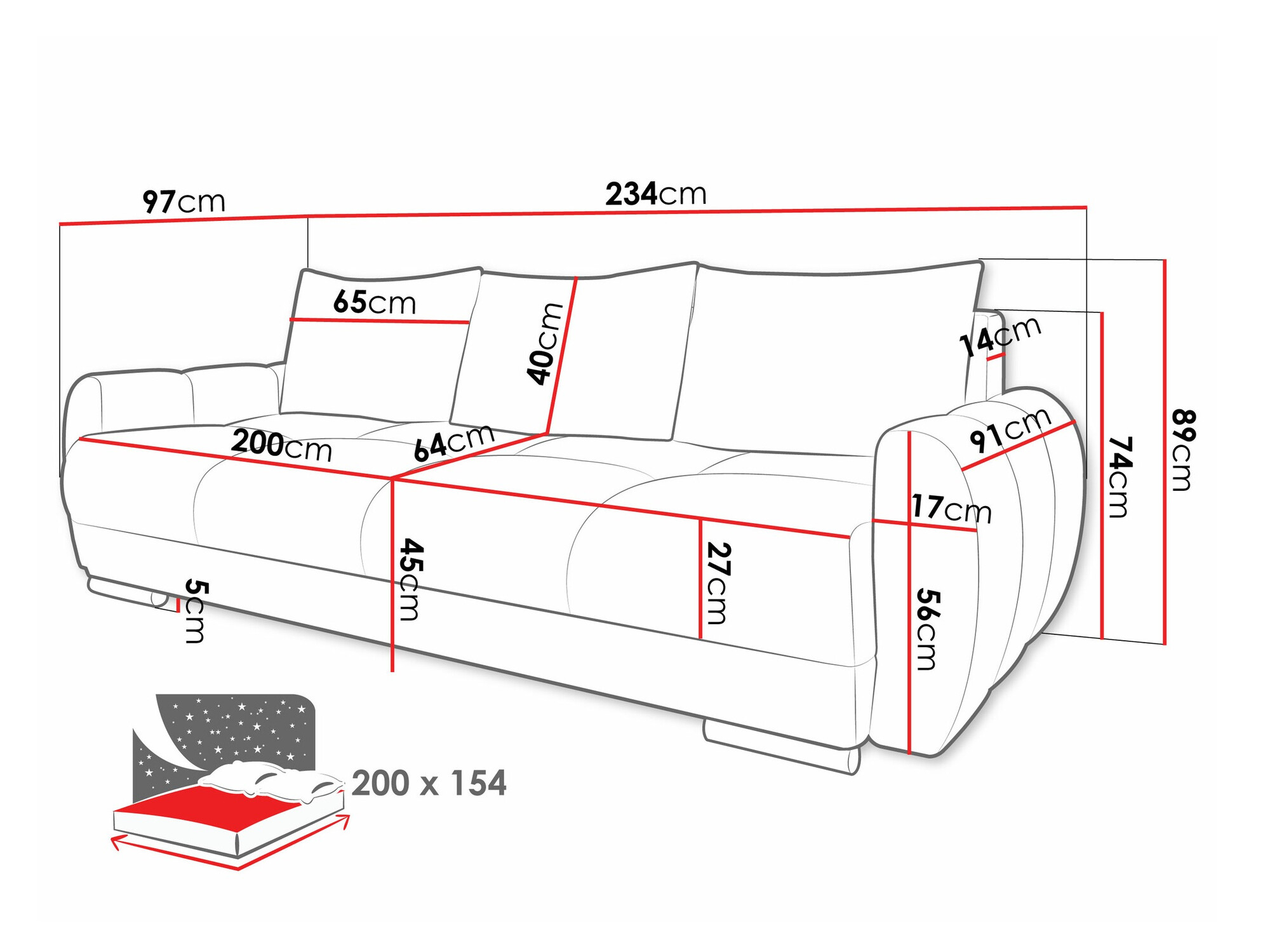 Diivanvoodi Camden 103 (Velo 636)