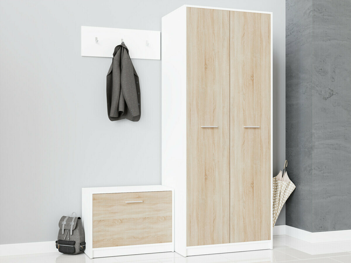 Kingariiul Novsore 111 (Valge + Sonoma tamm)