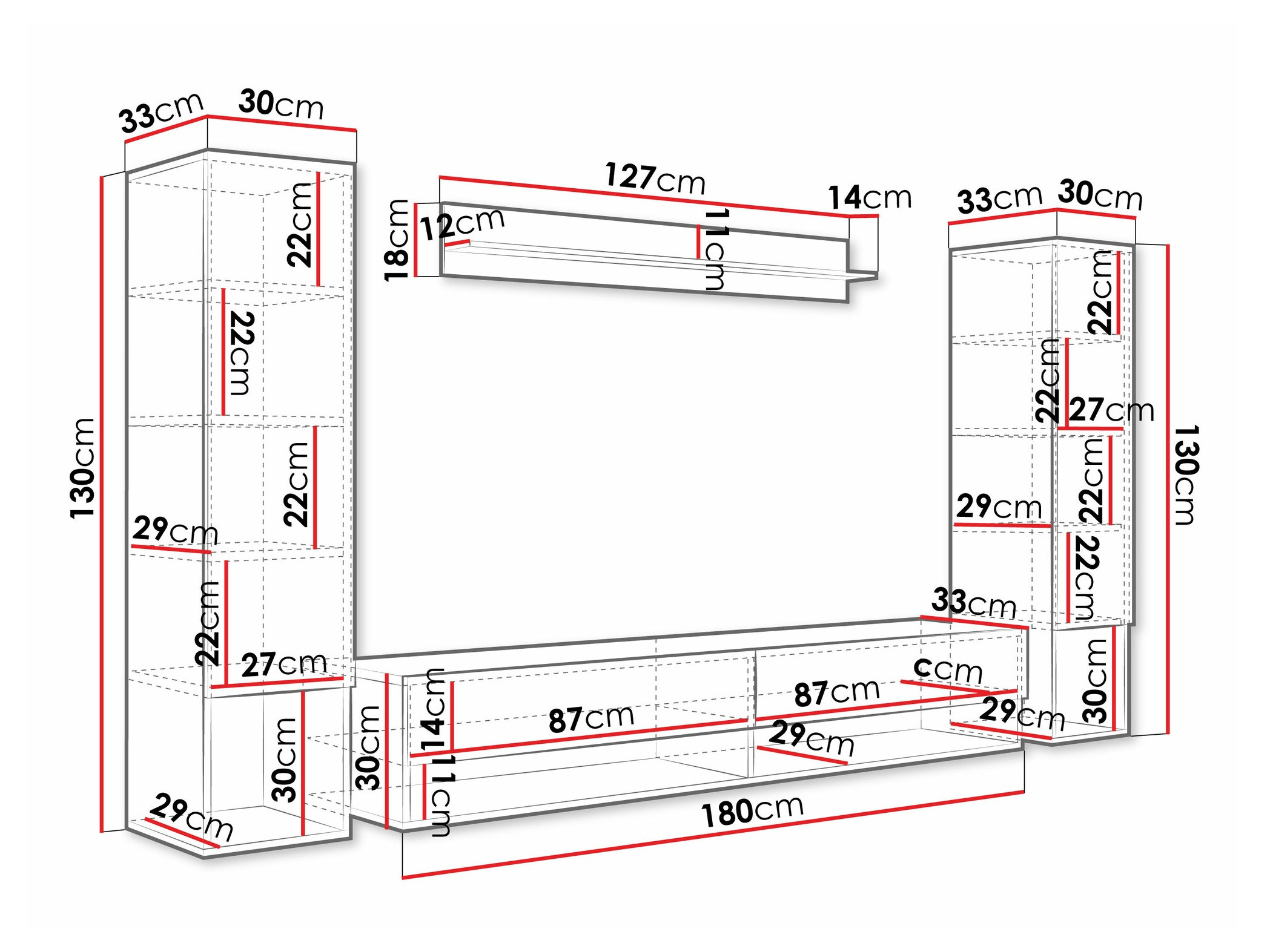 Elutoa komplekt Sarasota 176 (Wotani tamm)