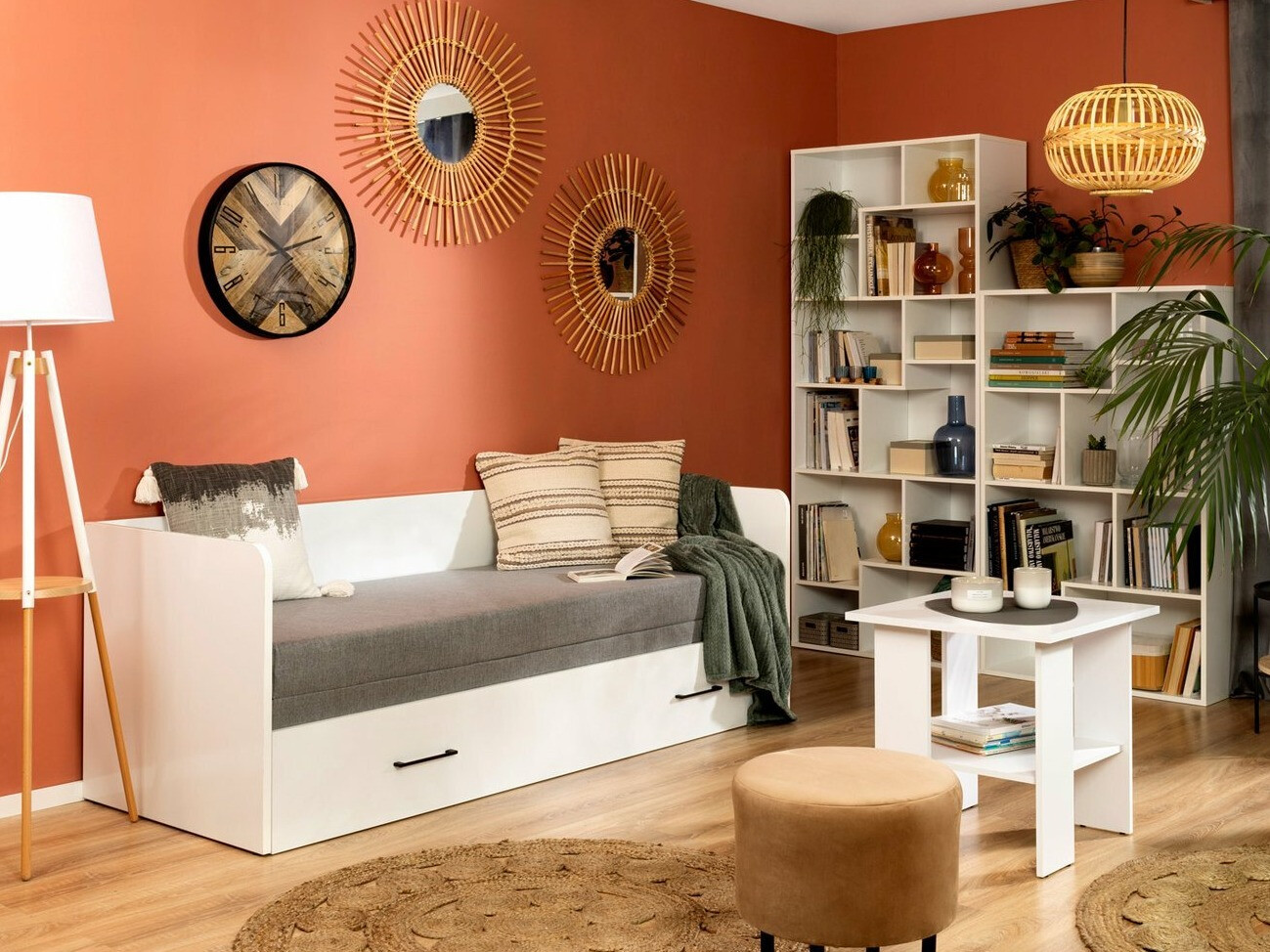 Diivanilaud Novsore 124 (Valge)