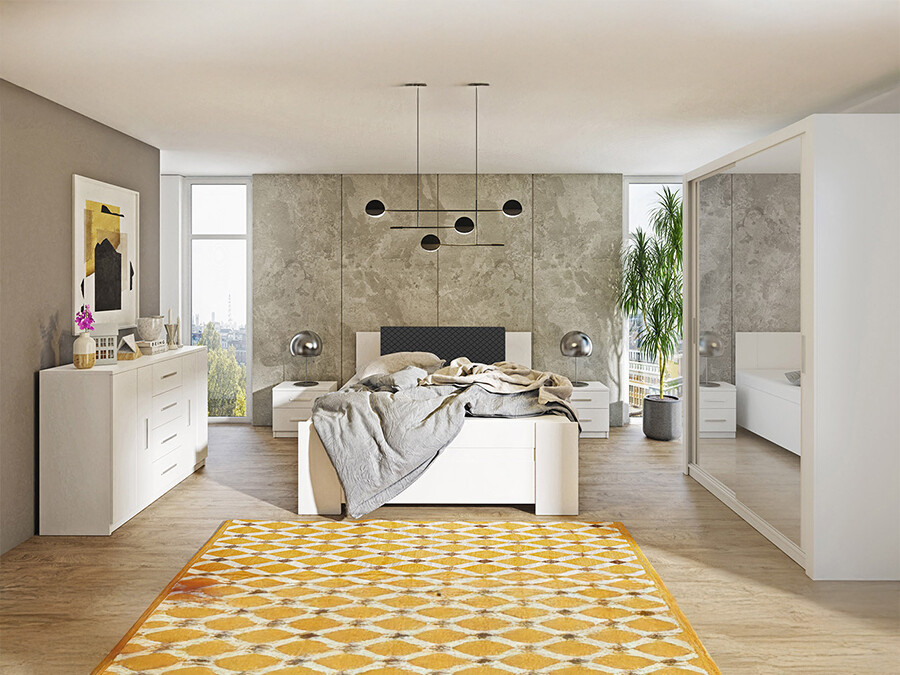 Magamistoakomplekt Catromi 113 (Valge + Soft Pik 011)