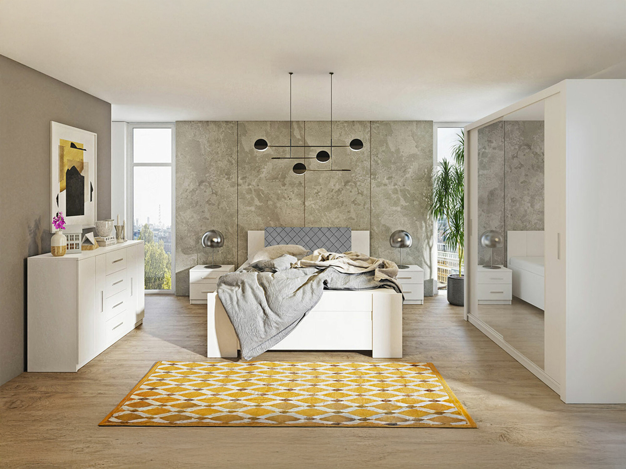 Magamistoakomplekt Catromi 121 (Valge + Soft Pik 029)