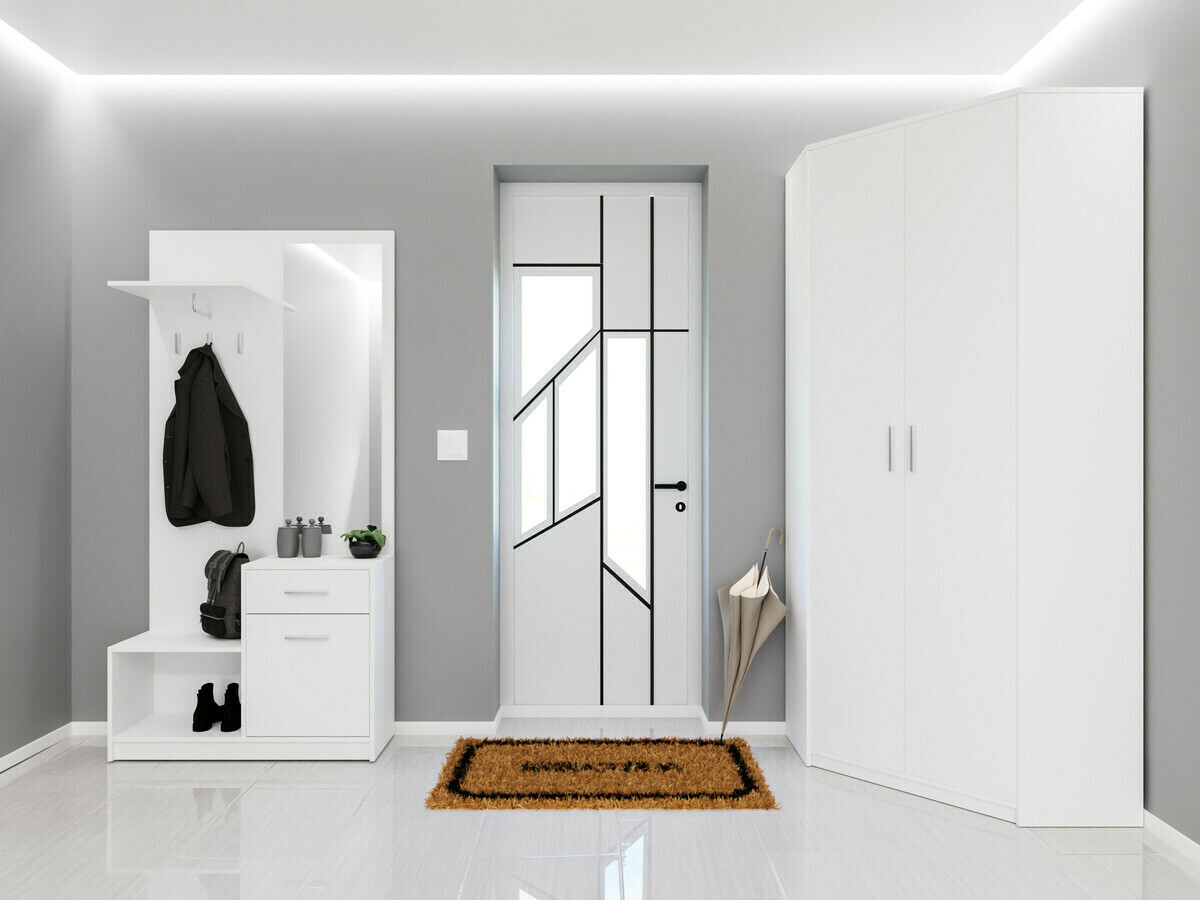 Esikukomplekt Novsore 145 (Valge)