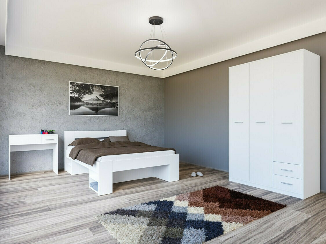 Magamistoakomplekt Novsore 144 (Valge)