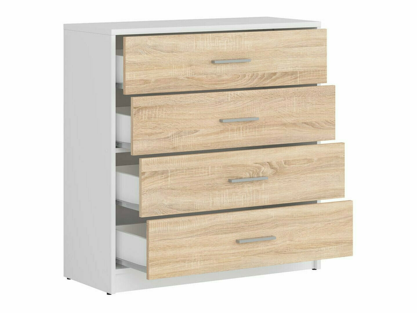 Esikukomplekt Novsore 148 (Valge + Sonoma tamm)