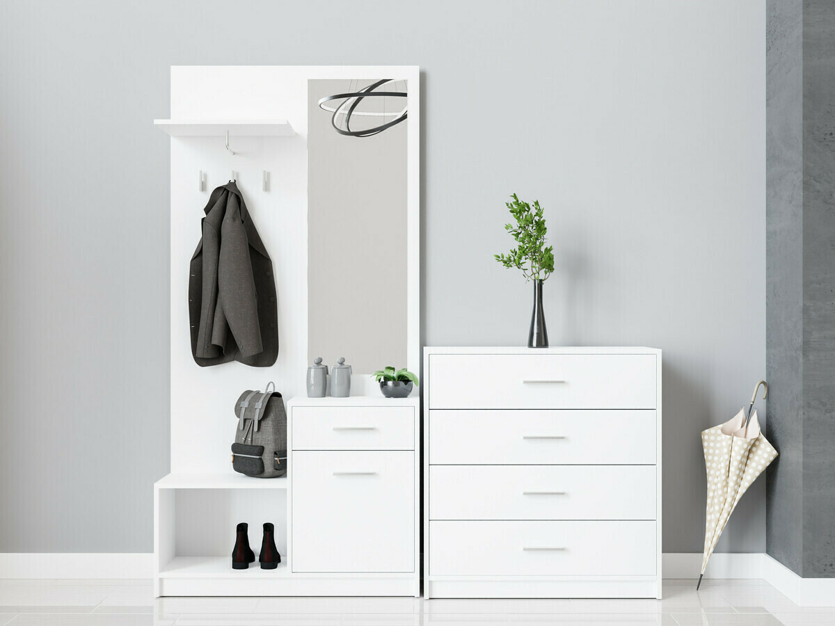 Esikukomplekt Novsore 148 (Valge)