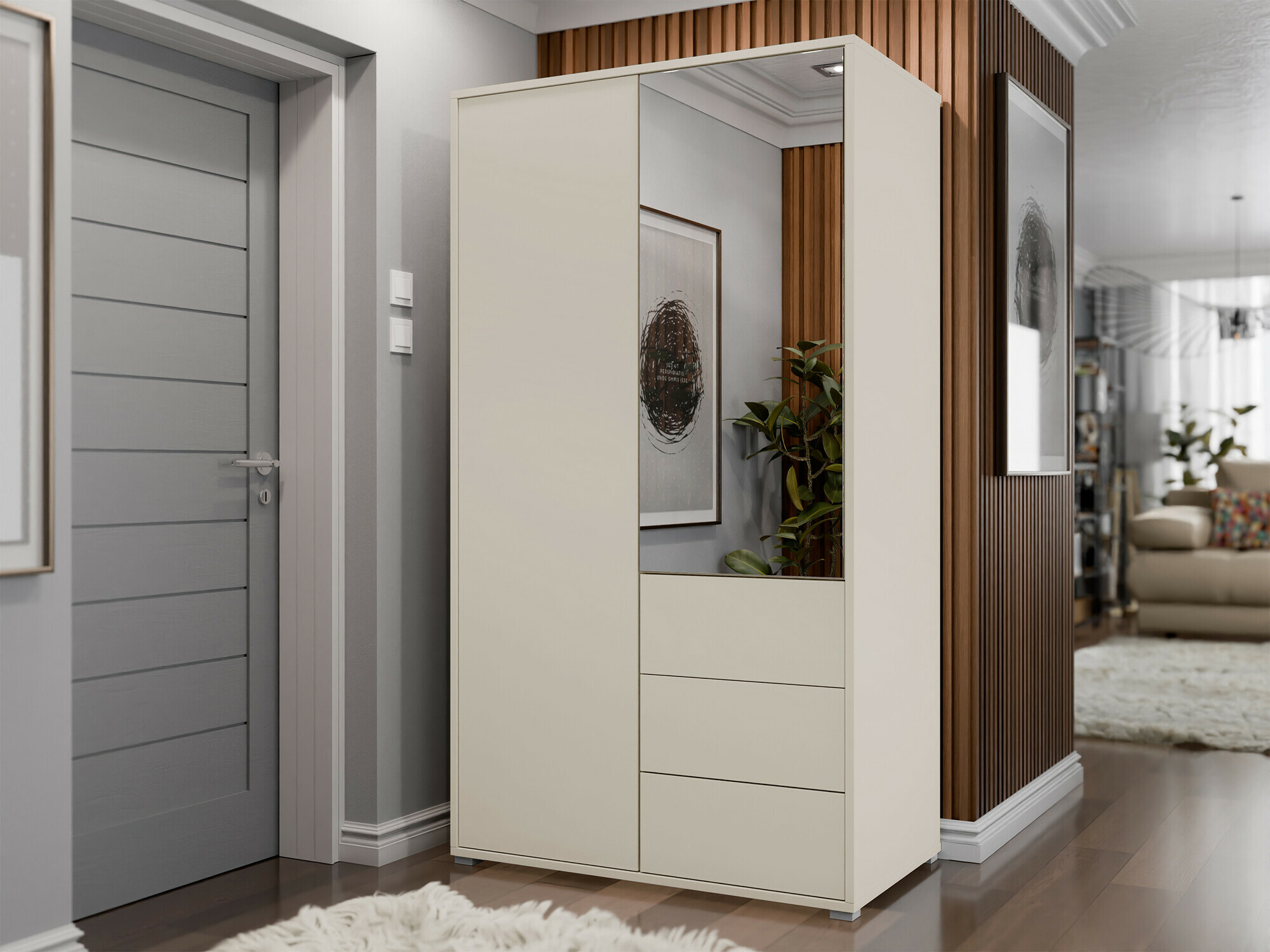 Riidekapp Comfivo Tutela (Kašmiir)