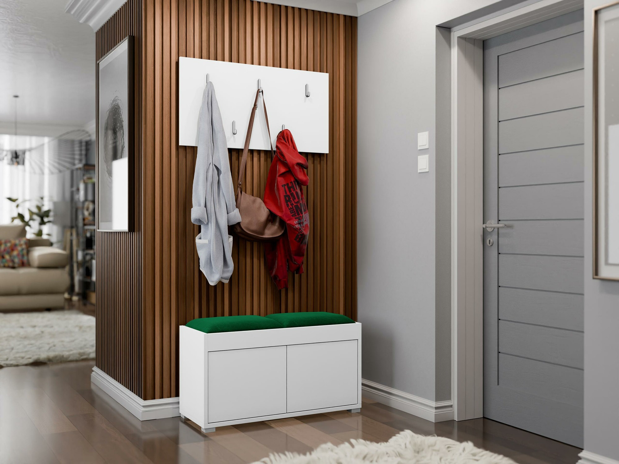 Esikukomplekt Comfivo Fersoe 117 (Valge)