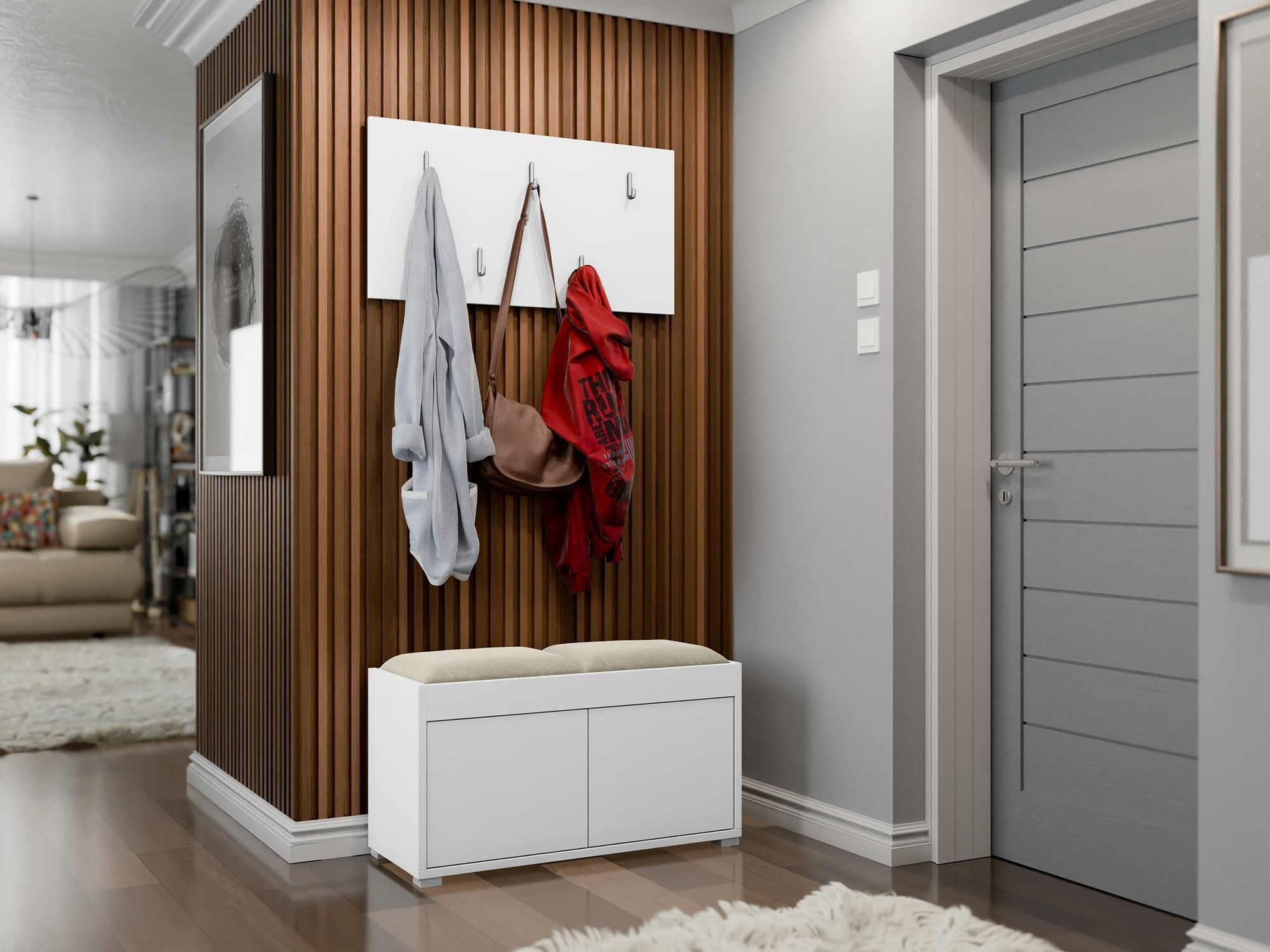 Esikukomplekt Comfivo Fersoe 117 (Valge)