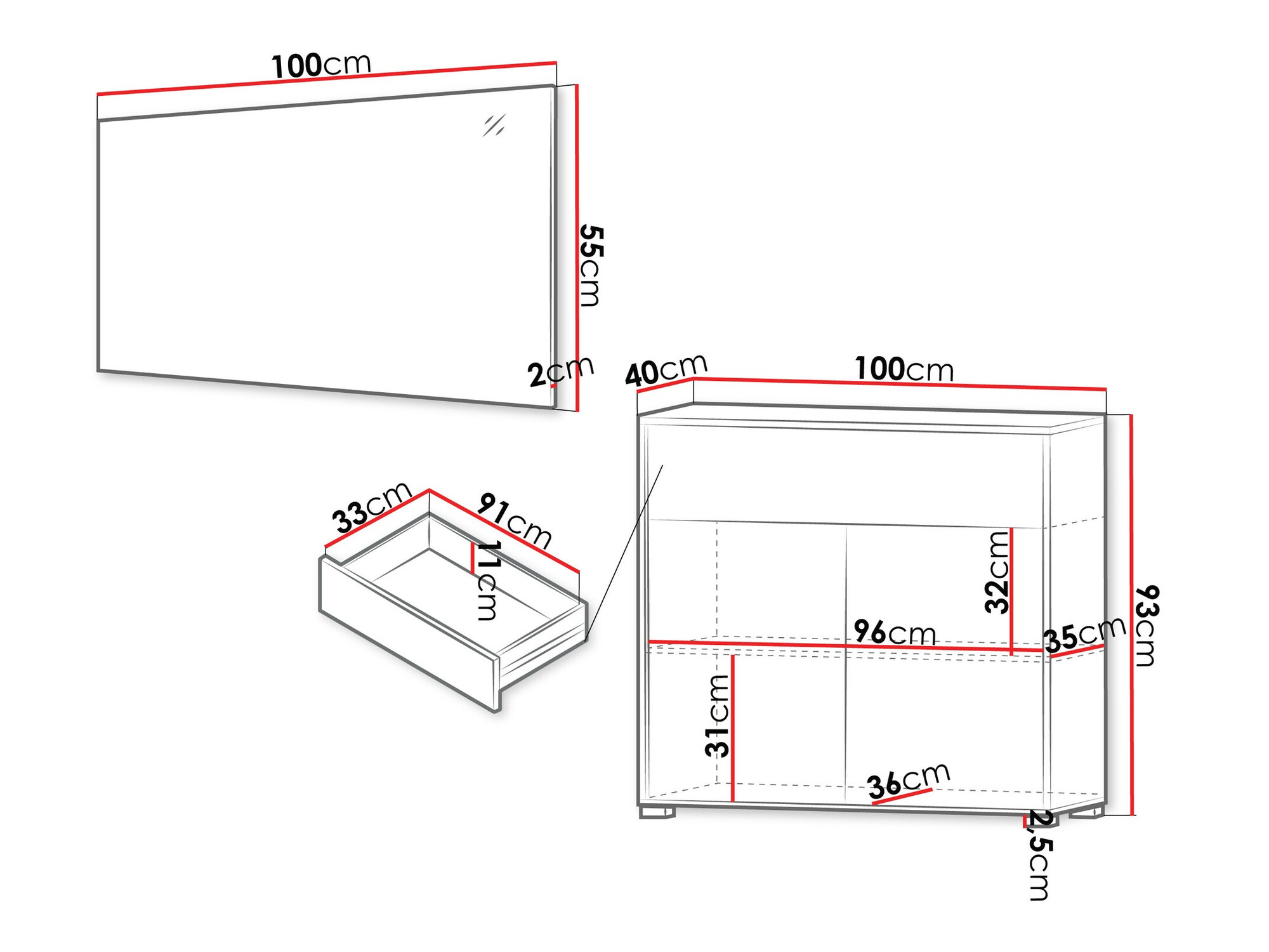 Esikukomplekt Comfivo Tutela VI (Kašmiir)