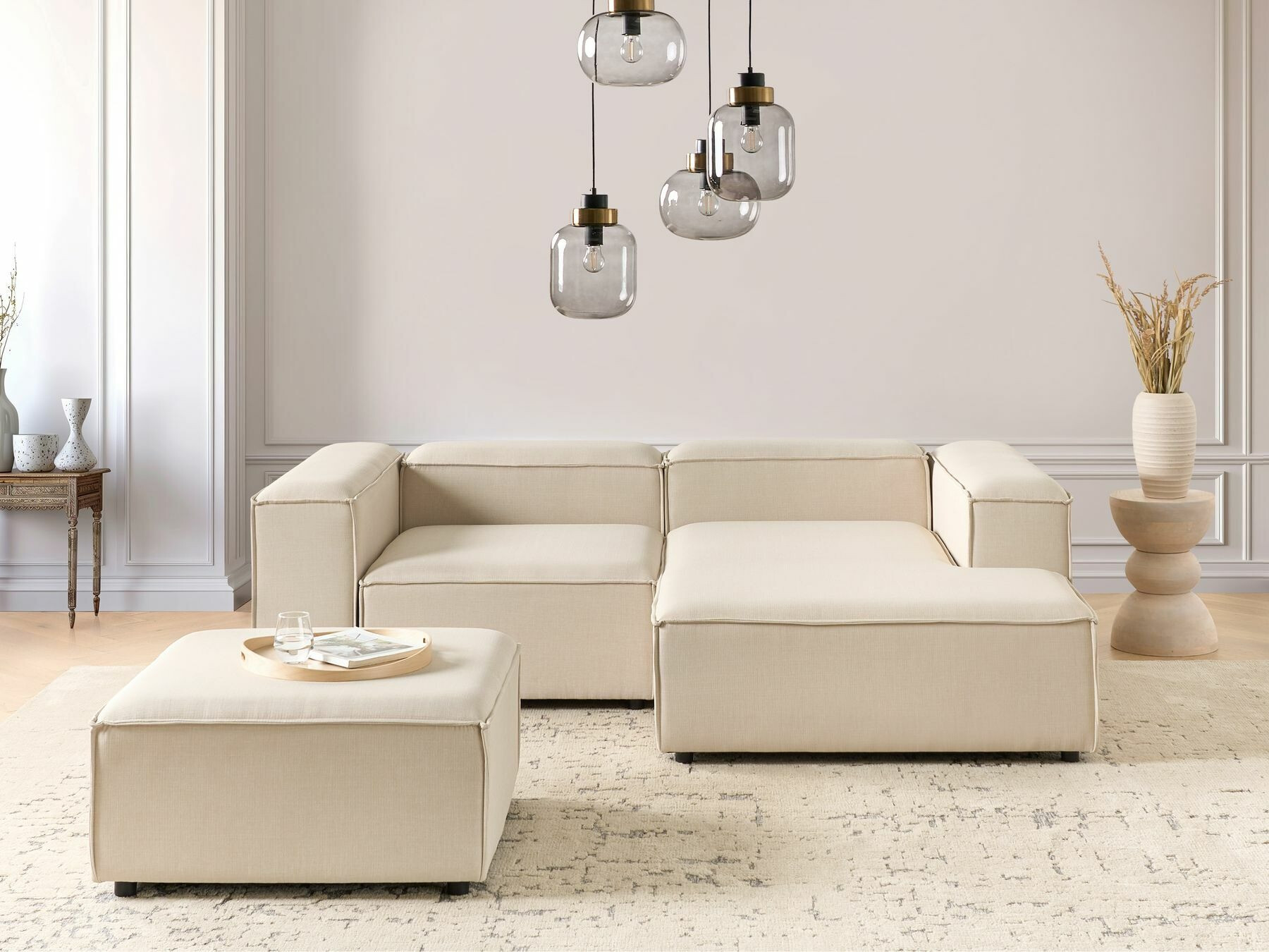 Modulaarne istumisnurk Serophi 101 (Beež)