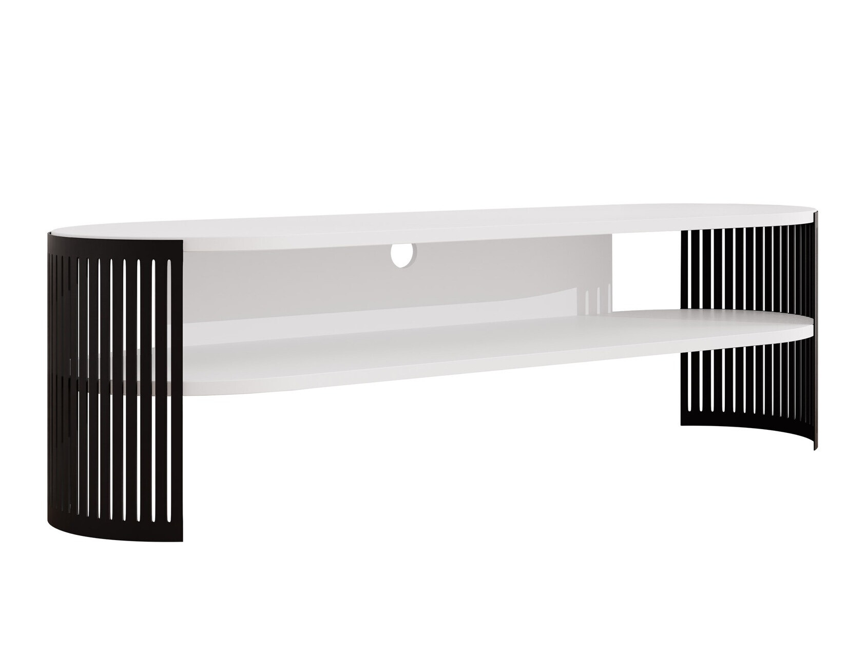 TV-alus Civer (Must + Valge)