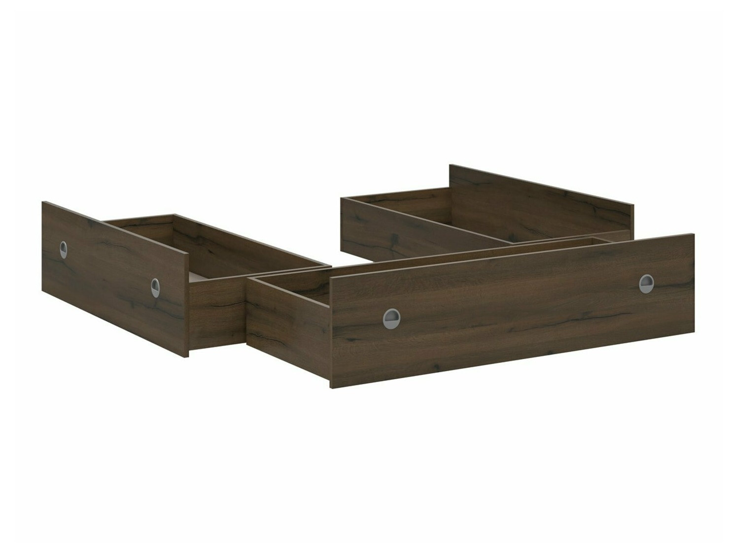 Voodipesukast Novsore 129 (Tume tamm) (3 tk.)