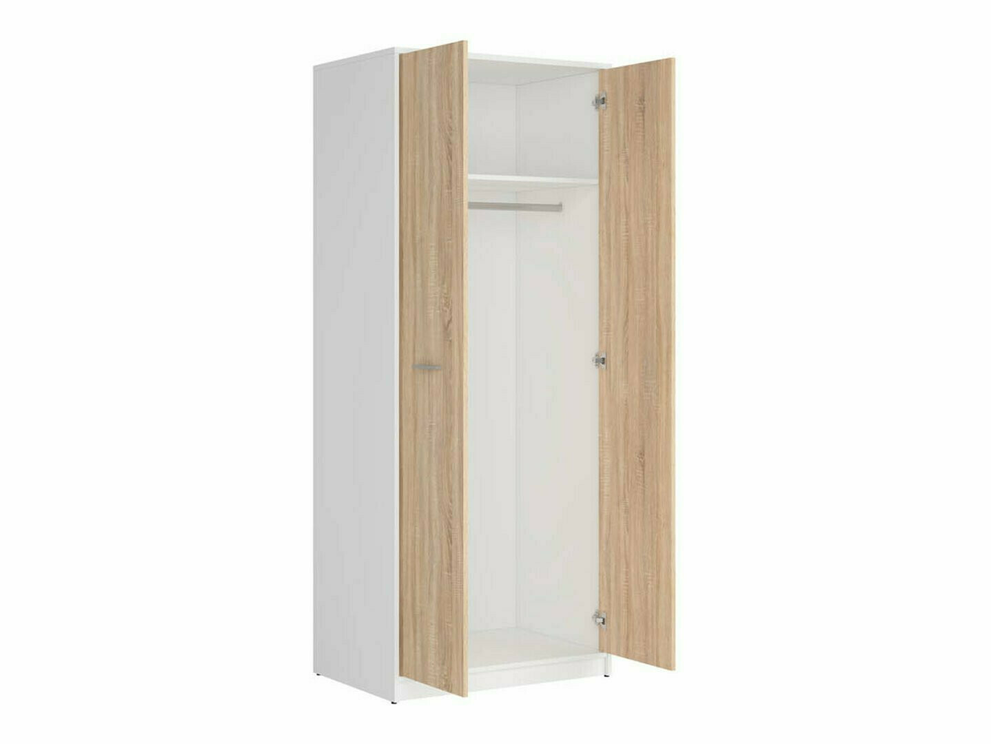 Kodukontori komplekt Novsore 153 (Valge + Sonoma tamm)