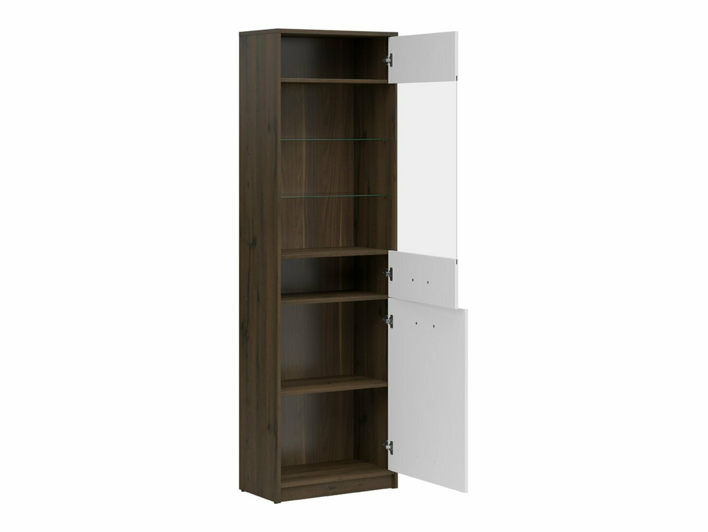 Riiul Novsore 136 (Tume tamm + Valge)