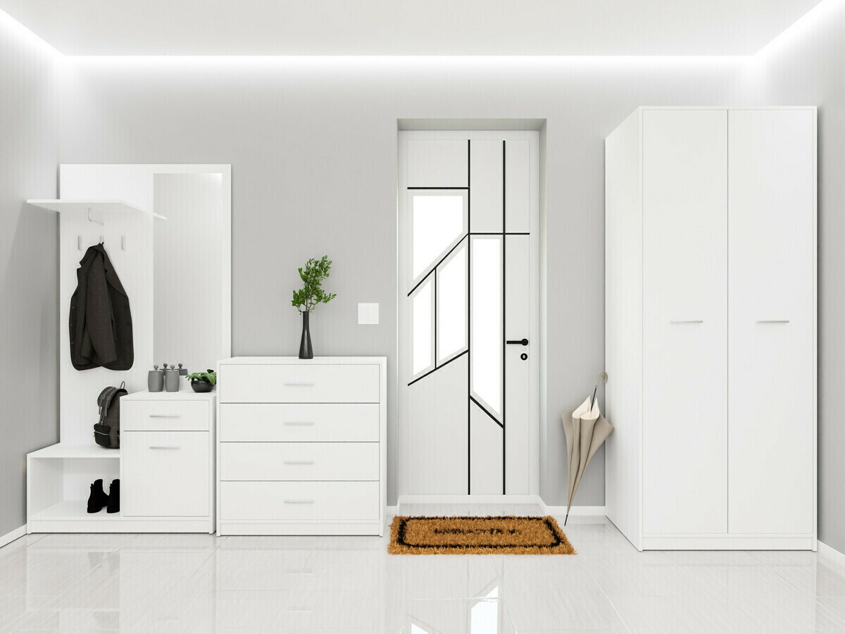 Esikukomplekt Novsore 154 (Valge)